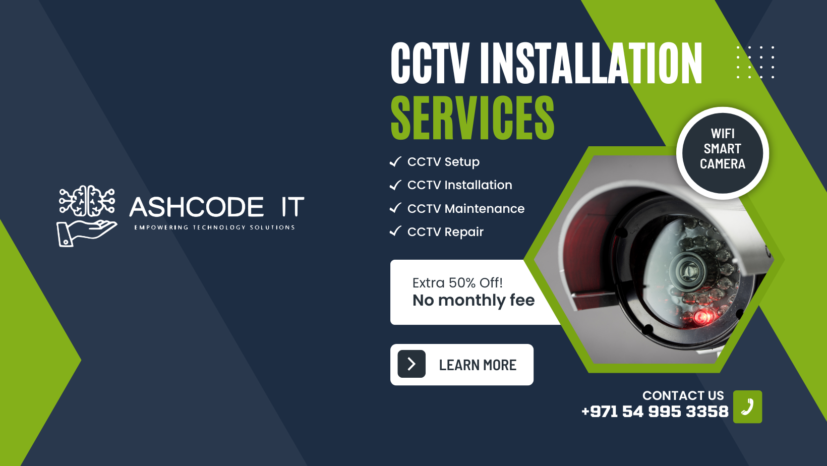 CCTV installation in UAE