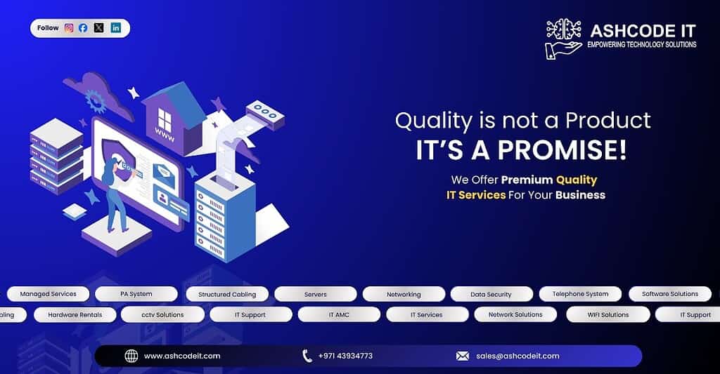 IT Service Dubai IT service company in Dubai