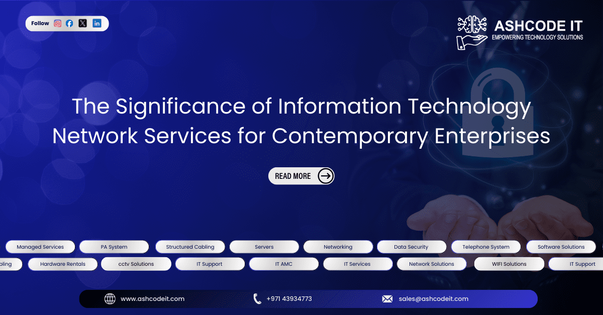 The Significance of Information Technology Network Services for ...